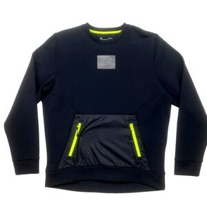 Under Armour Men's L Summit Knit Pullover Crew 1366222 New Sample‎